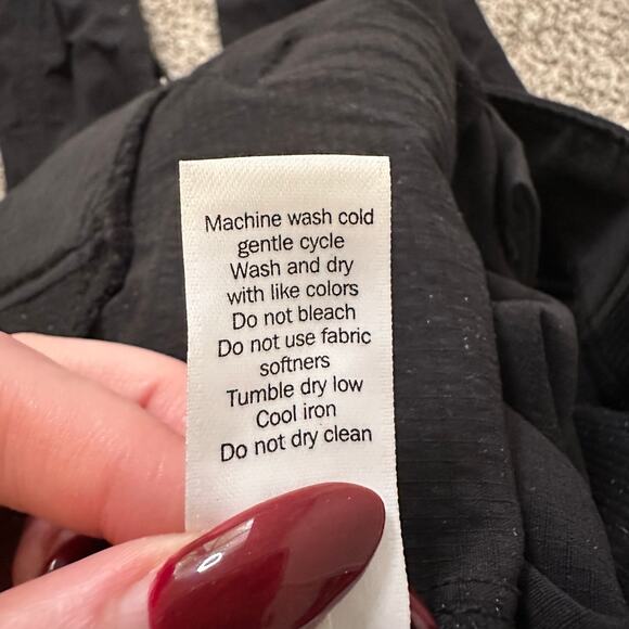 Athleta black cargo jogger pants size 6 - Picture 8 of 11